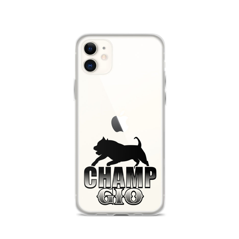 Champ Gio iPhone Case