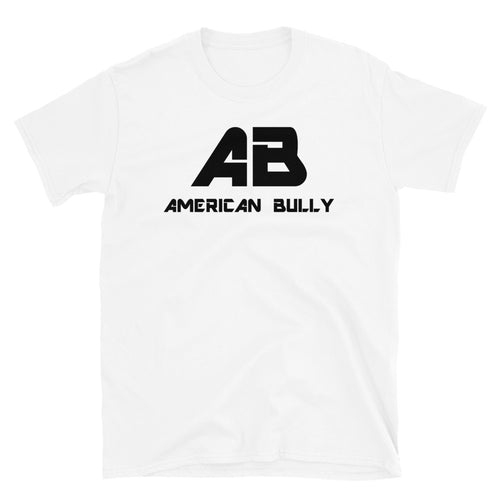 AB American Bully T-Shirt | Black Logo