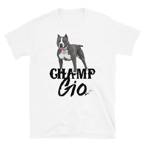 Champ Gio Signature T-Shirt | Black Logo